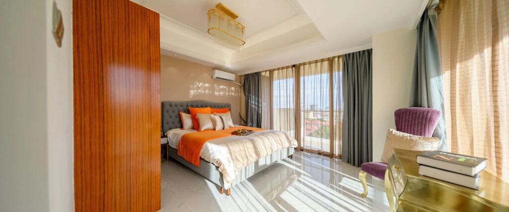 Star-City-Phnom-Penh-Apartment-Bedroom